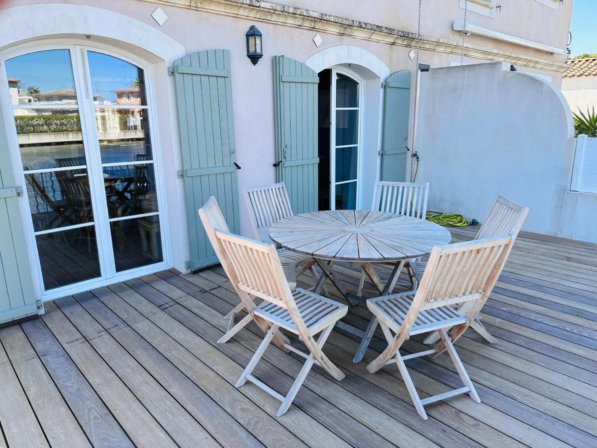 Villa Marina 120M²/8 Pers/ Terrasse 100M²/ Appontement à Aigues-Mortes Extérieur photo