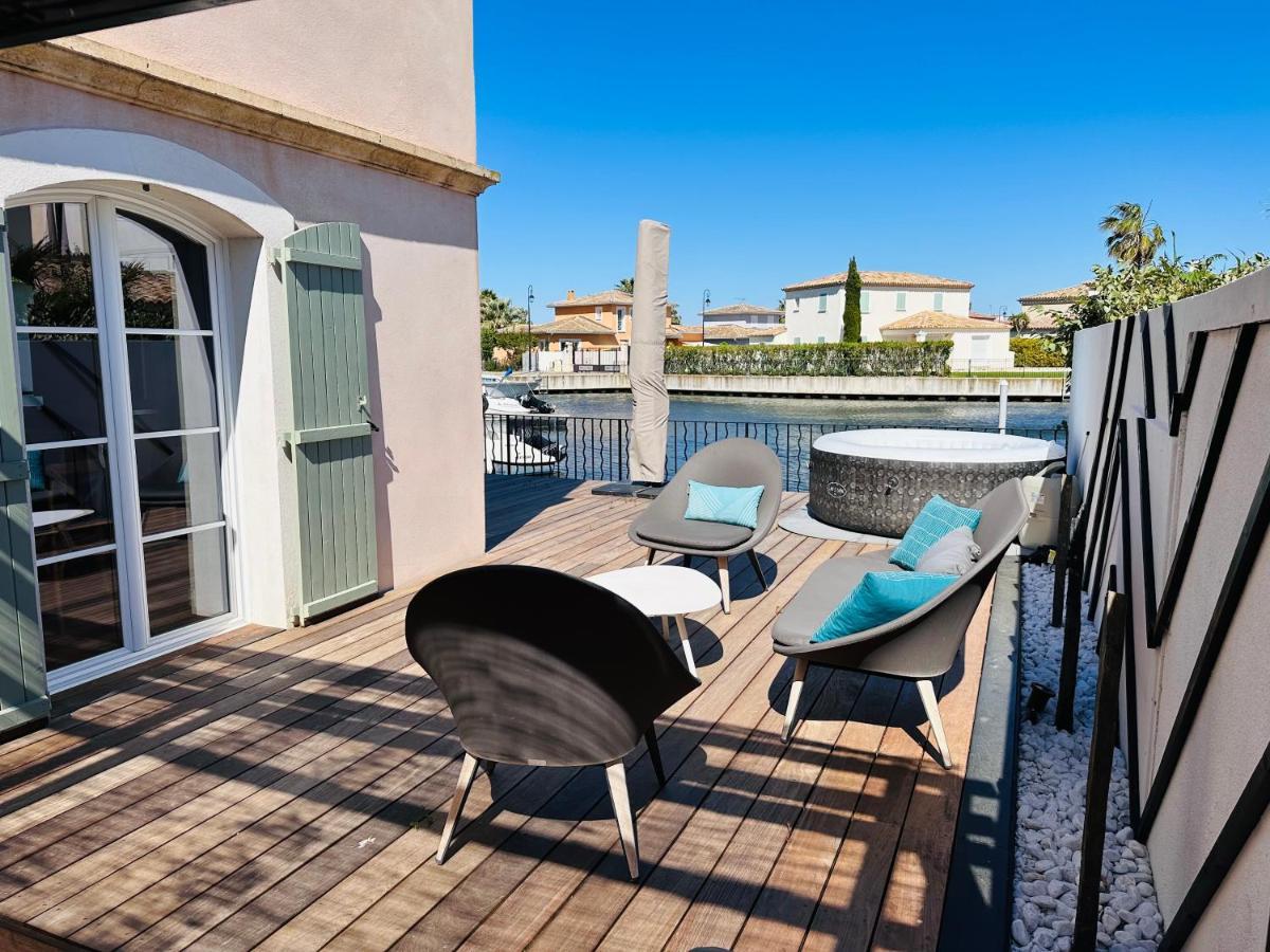 Villa Marina 120M²/8 Pers/ Terrasse 100M²/ Appontement à Aigues-Mortes Extérieur photo