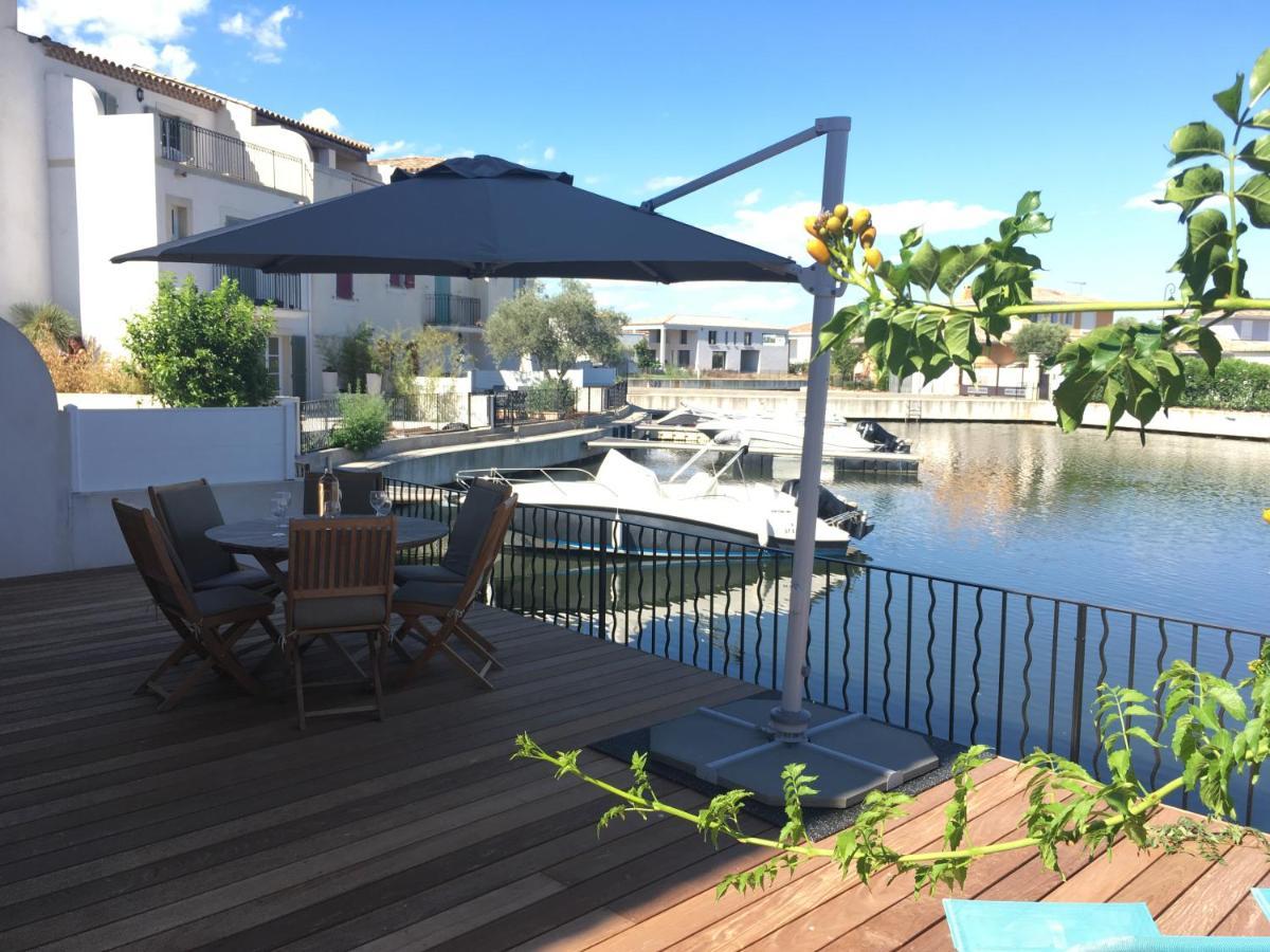 Villa Marina 120M²/8 Pers/ Terrasse 100M²/ Appontement à Aigues-Mortes Extérieur photo