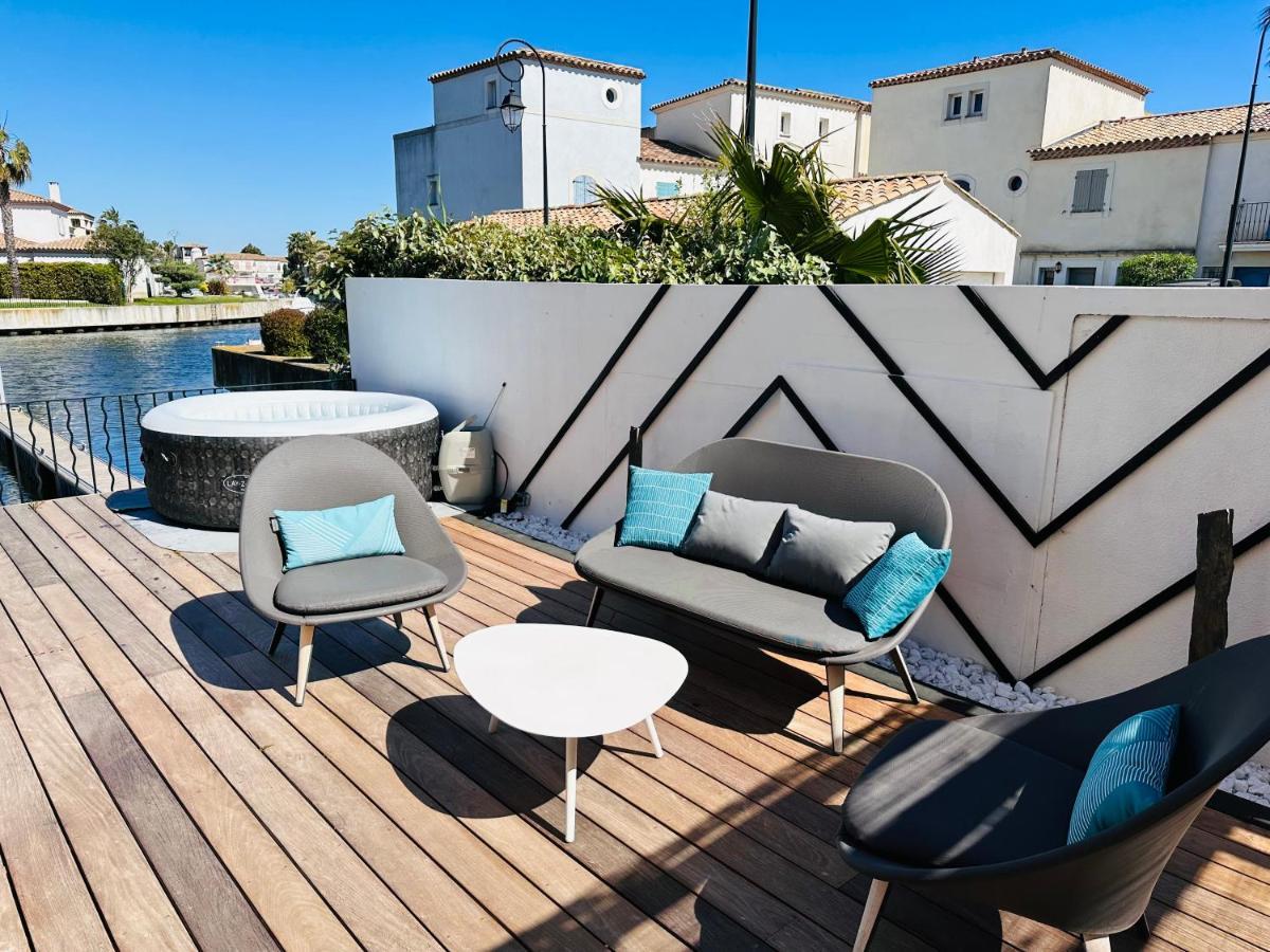 Villa Marina 120M²/8 Pers/ Terrasse 100M²/ Appontement à Aigues-Mortes Extérieur photo